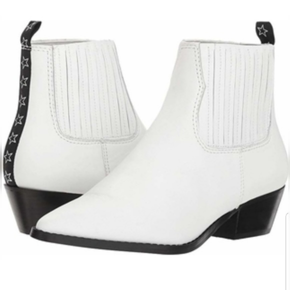 steve madden billey bootie white